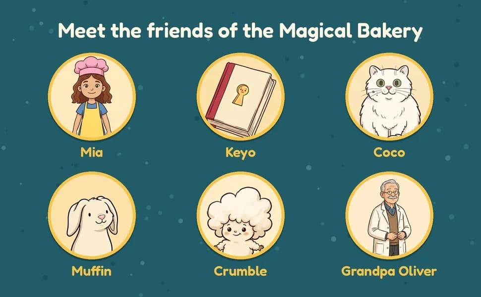 The Bakery Crew friends
