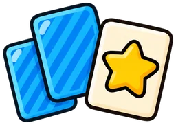 Memory game card showing two matching picture cards